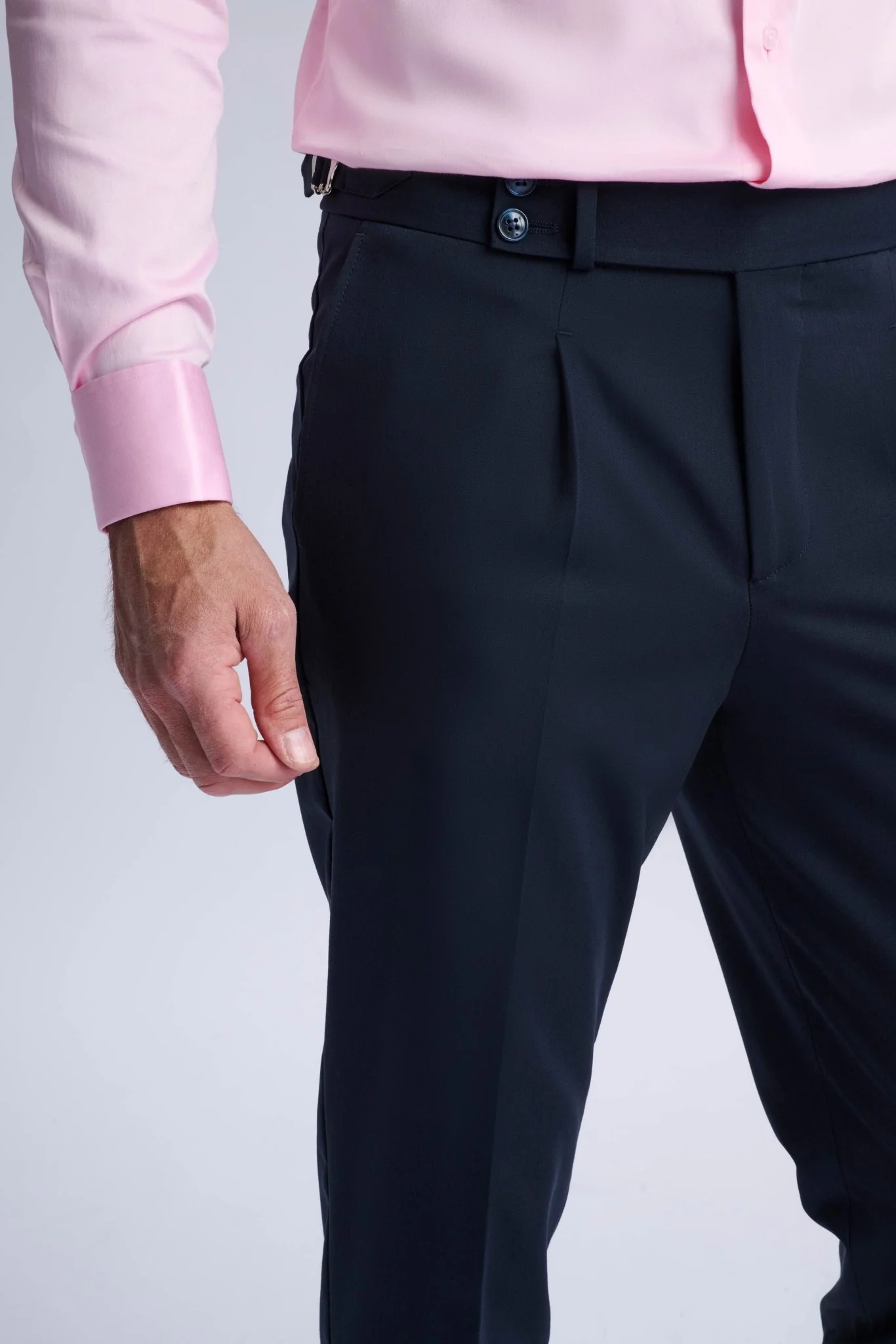Fusco Trouser Chinos Navy - Image 2