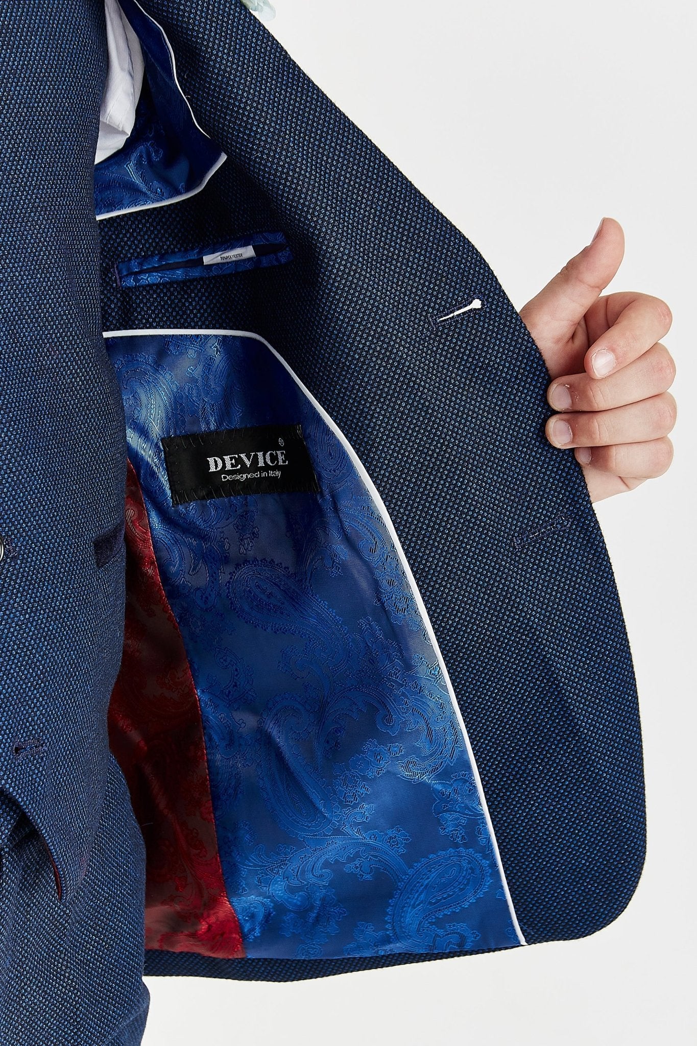 Device - Boy's Arthur Navy Three Piece Suit - Image 3