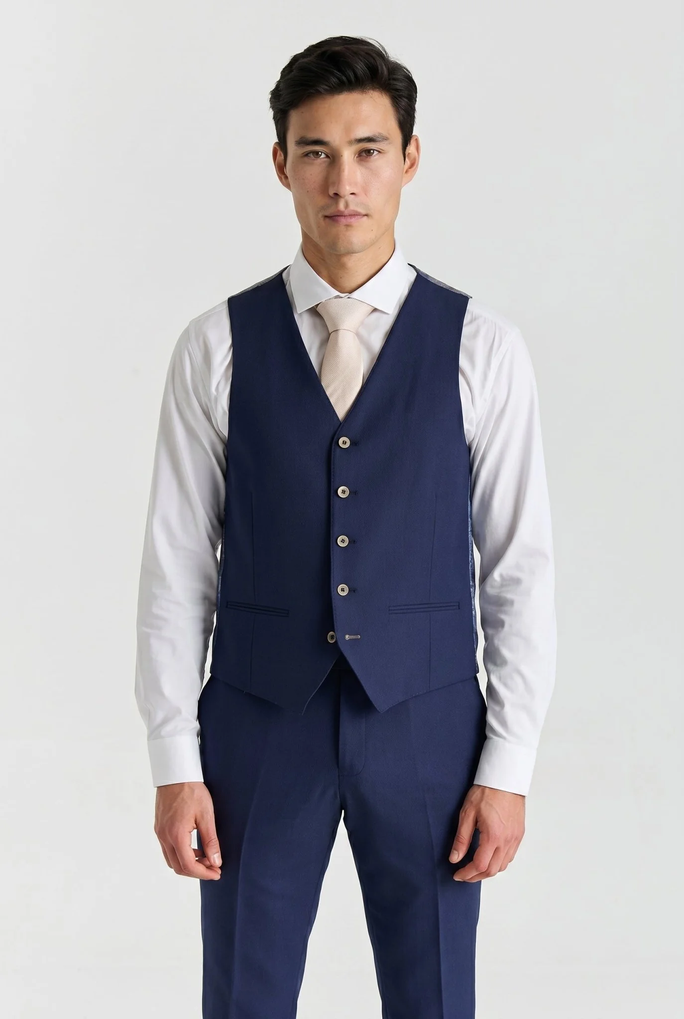 Belmont Navy Men's Three Piece Suit - Image 6