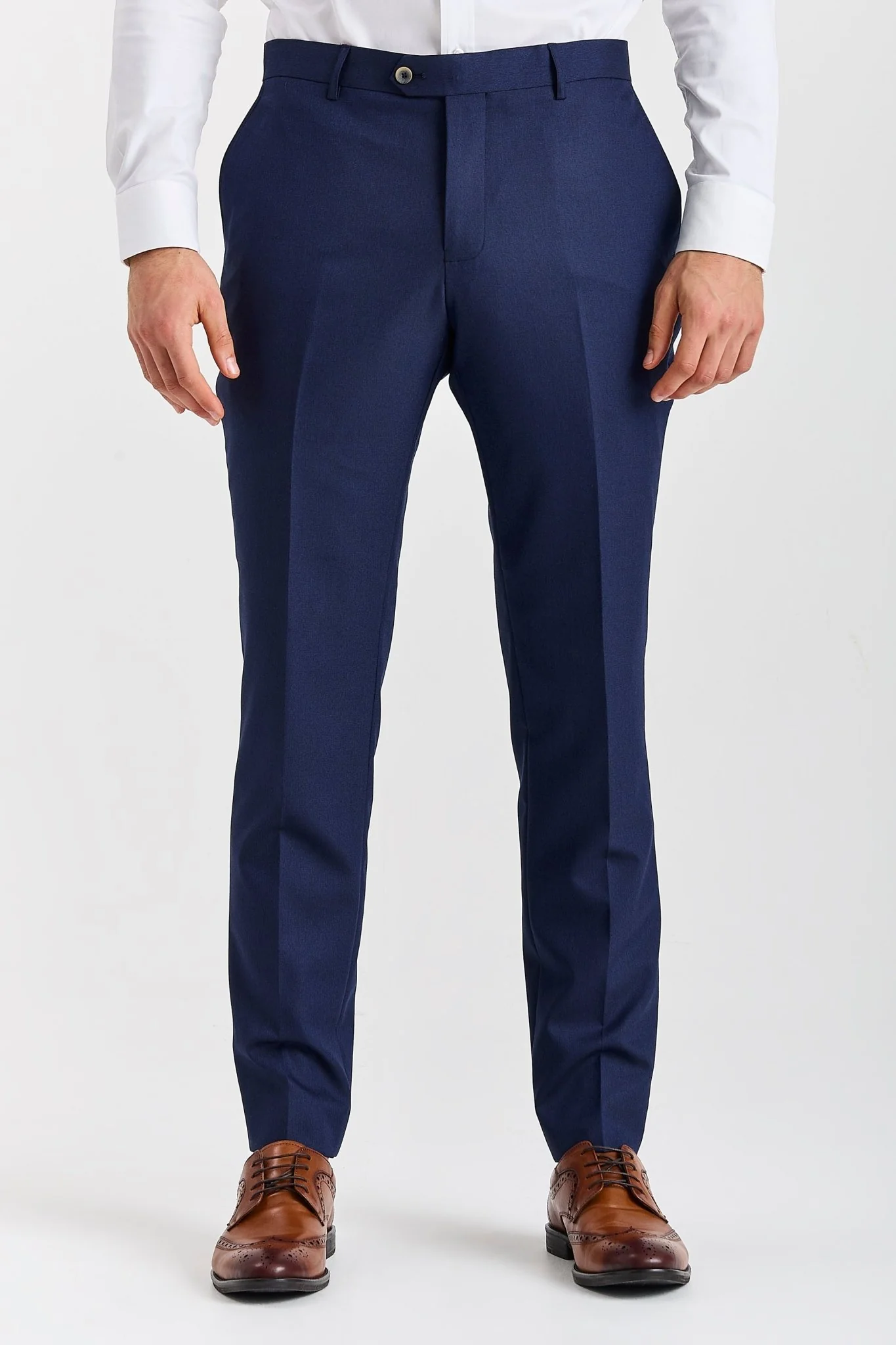 Belmont Navy Men's Three Piece Suit - Image 8