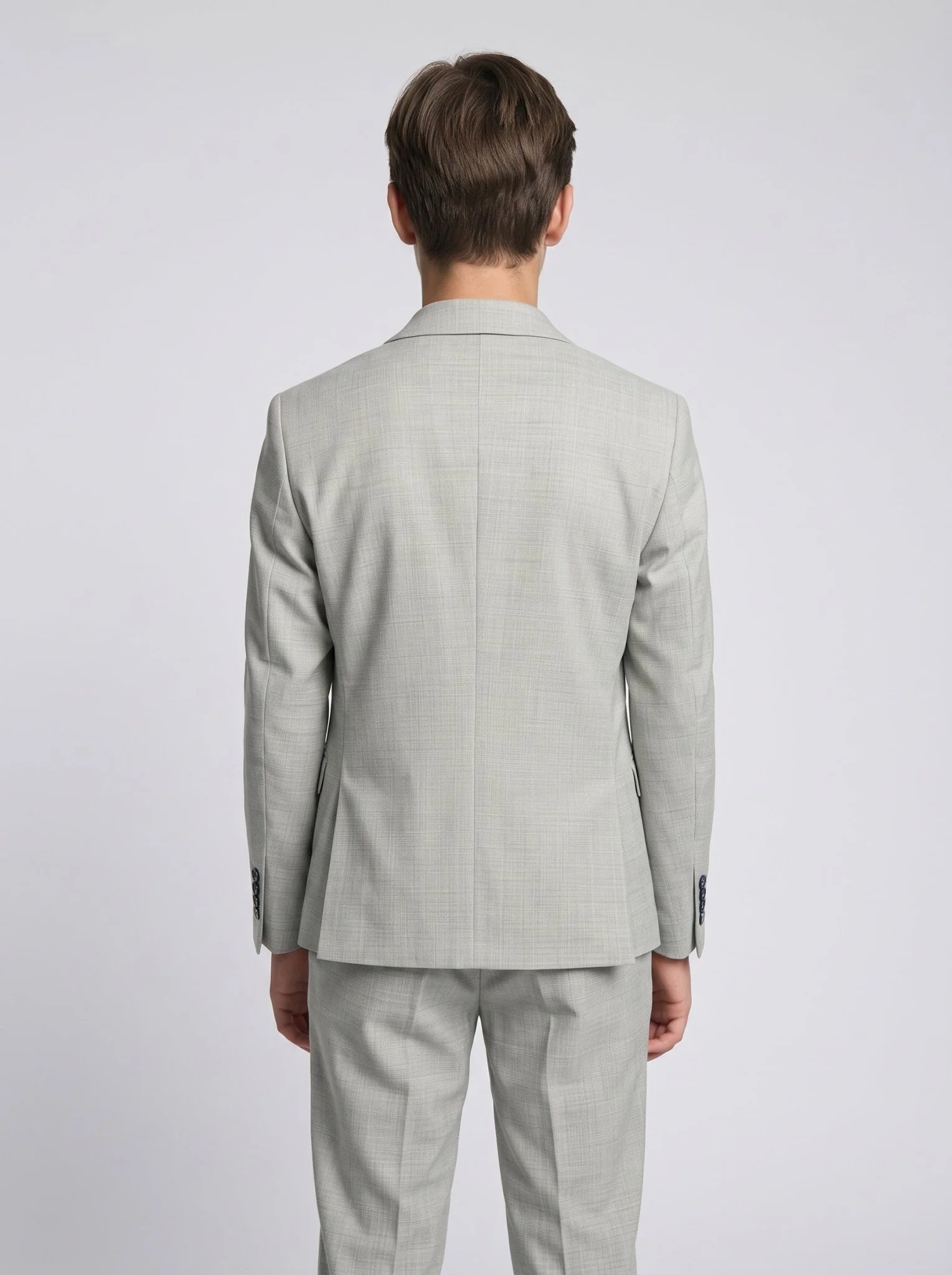 Boys Camden Sage Suit - Image 2