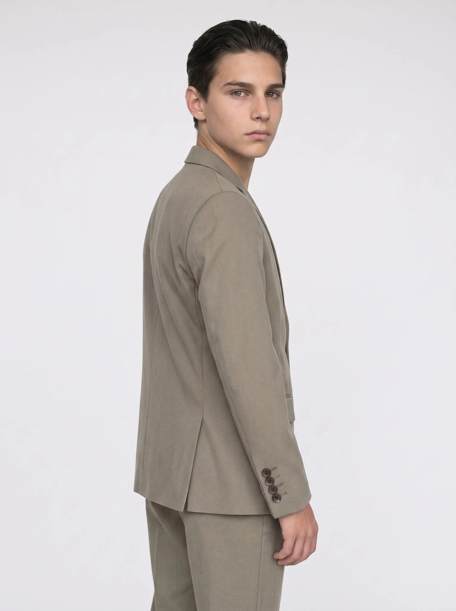 Boys Donatella Sage Suit - Image 4