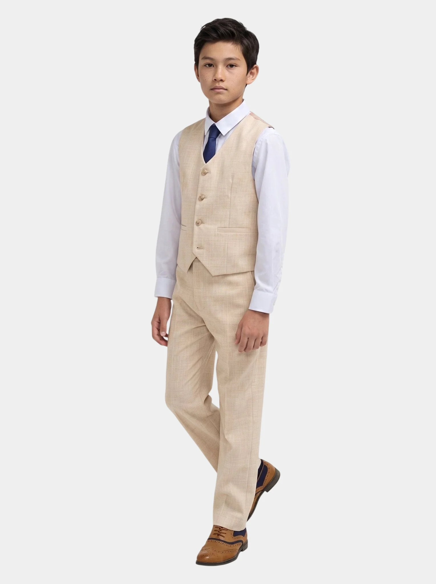 Boys Malibu Beige Suit