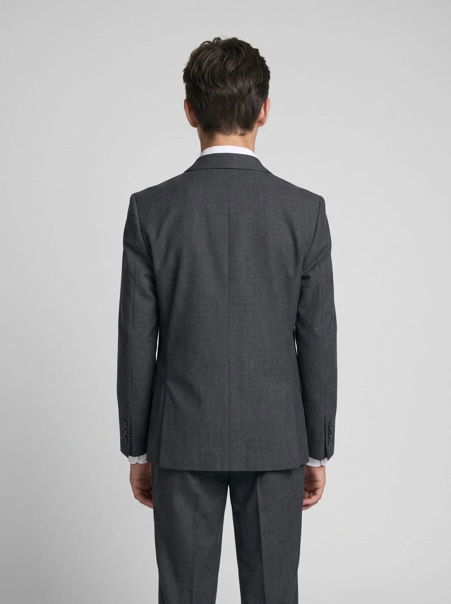 Boys Malibu Charcoal Suit - Image 2