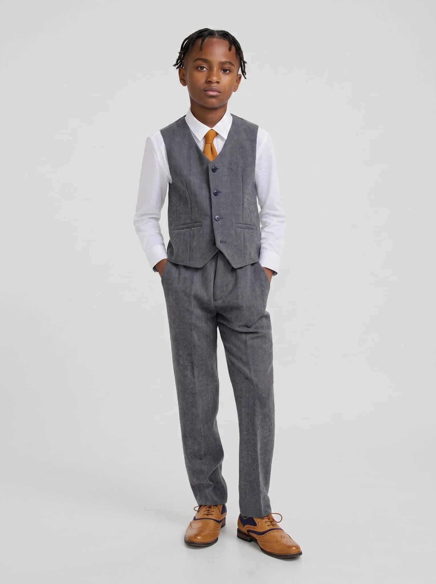 Boys Thomas Savoy Suit - Image 3