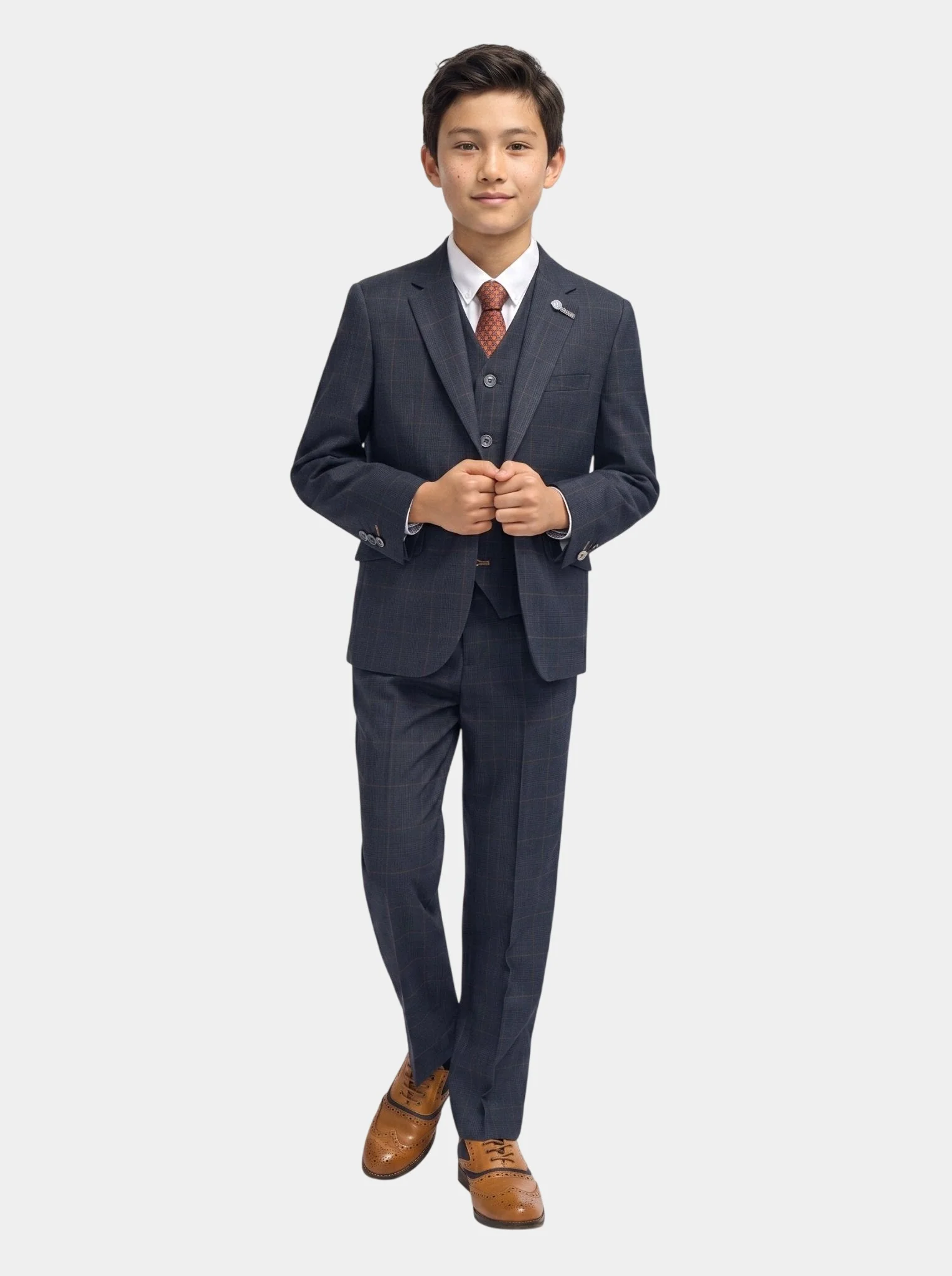 Boys Torino Navy Suit