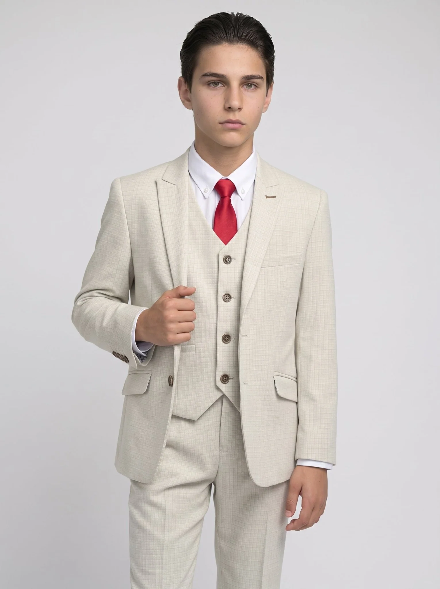 Boys Tropez Sage Suit - Image 2