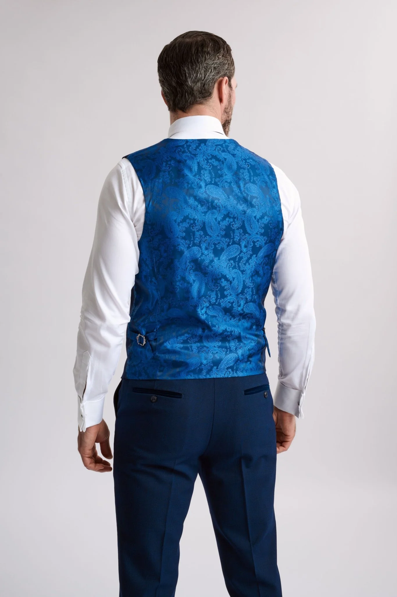 Bromley Navy Waistcoat - Image 2
