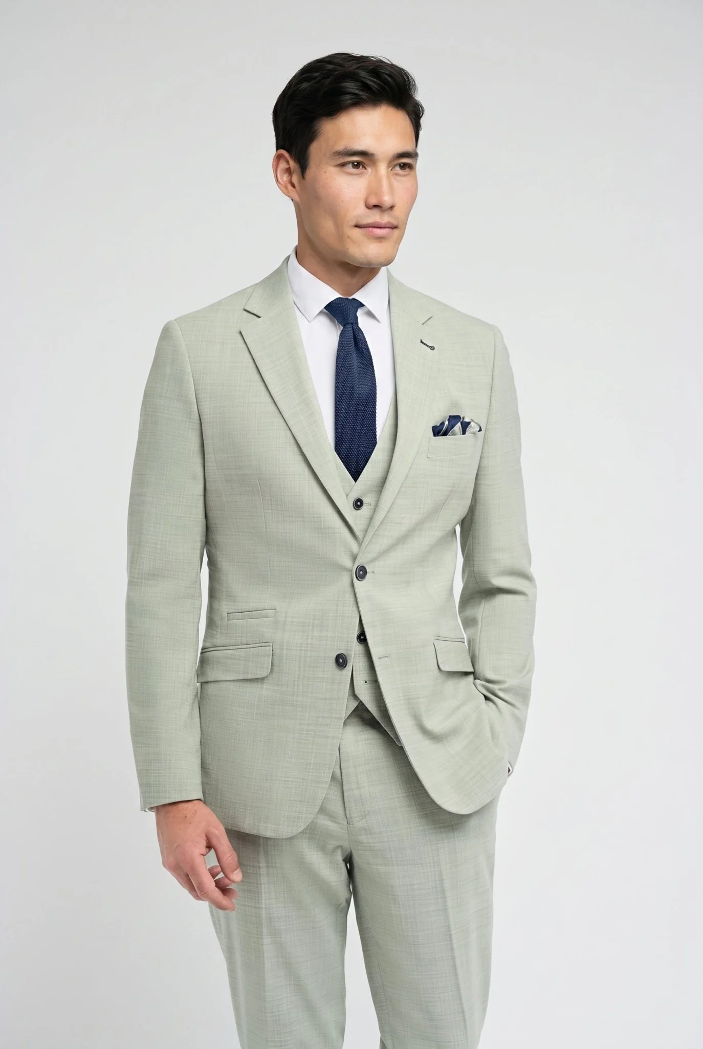 Camden Sage Three Piece Suit - Image 3