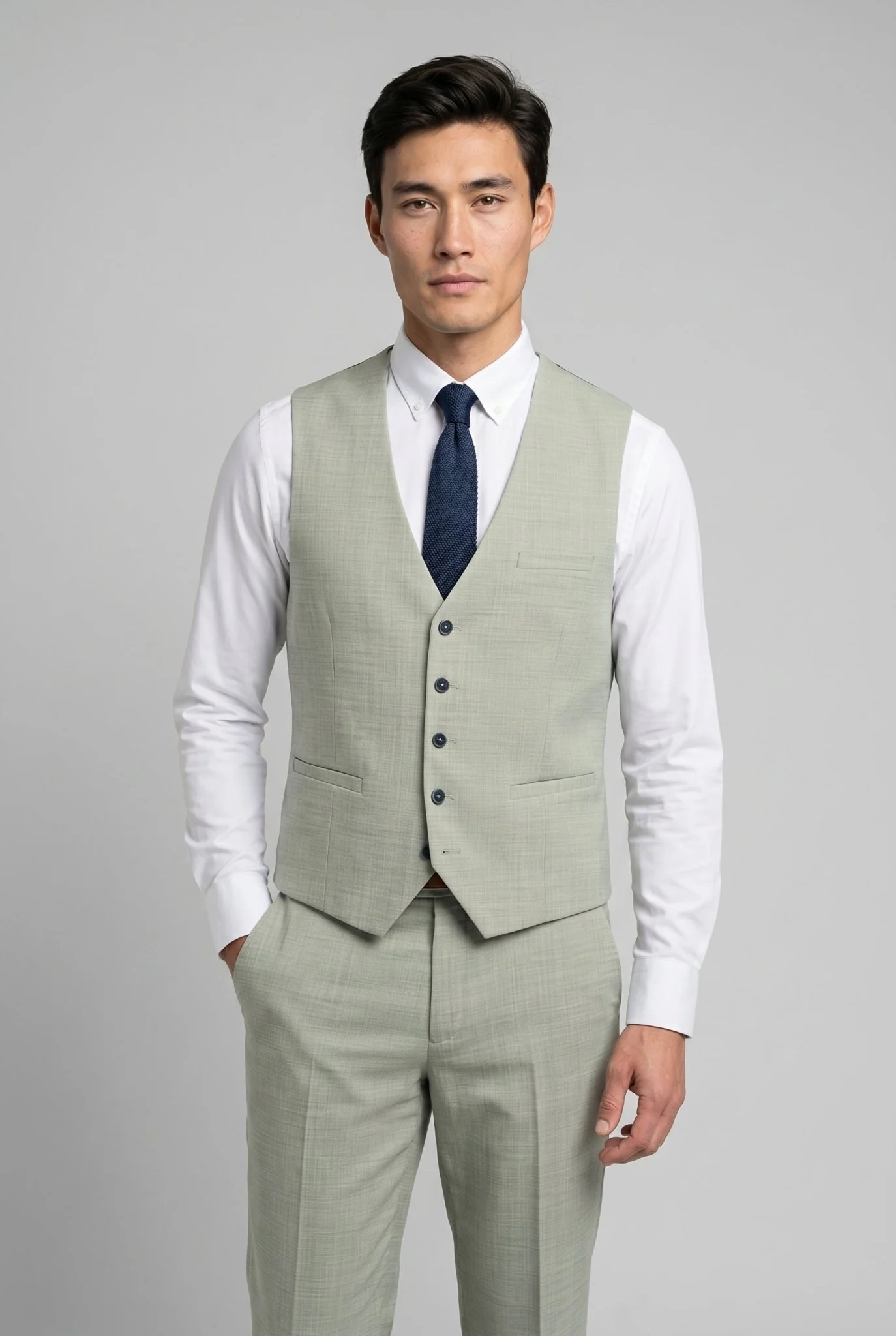 Camden Sage Three Piece Suit - Image 4