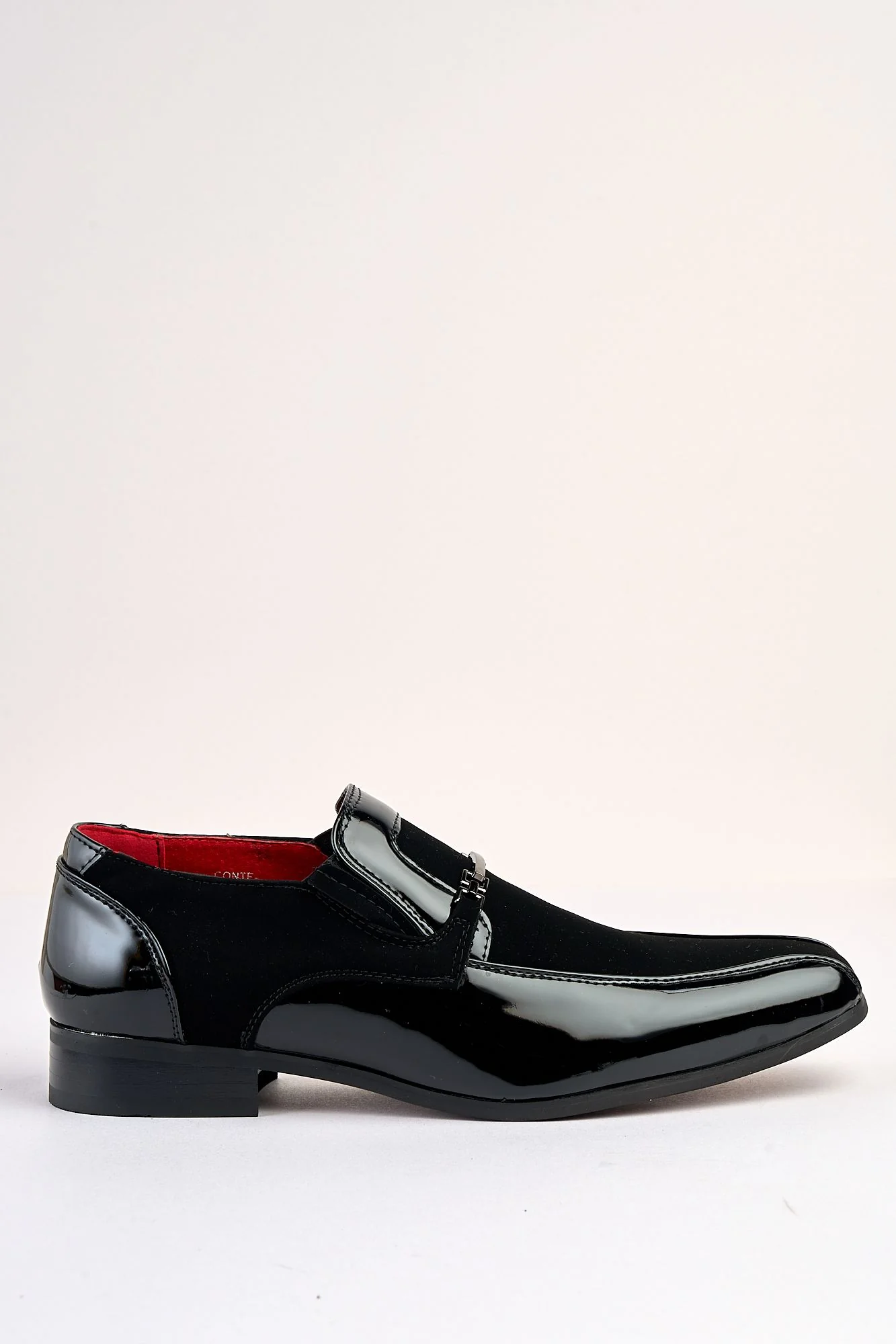 Conte Plain Black Shoe - Image 2