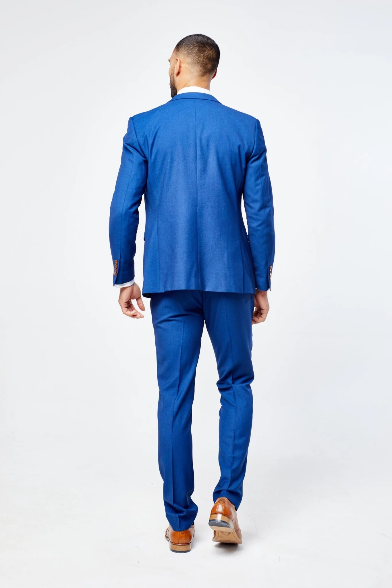 Mayfair Blue Three Piece Suit - Image 2