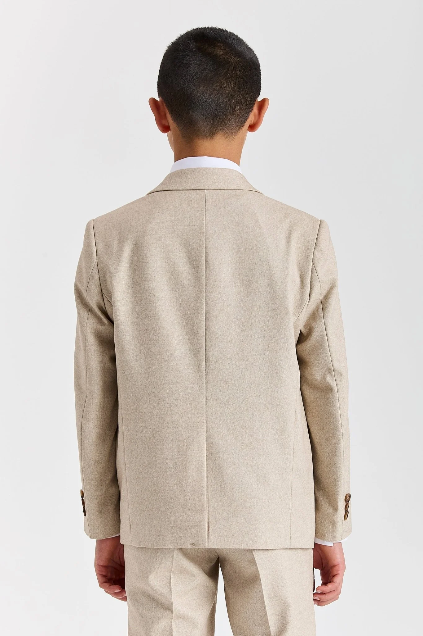 Device - Boy's Belmont Beige Three Piece Suit - Image 4