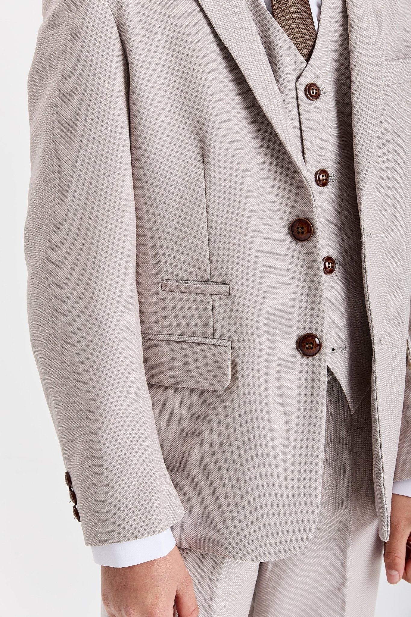 Device - Boy's Mayfair Stone Three Piece Suit - Image 6