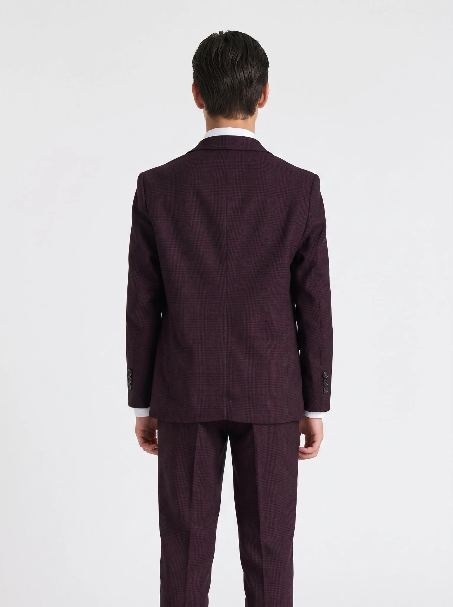 Device - Boy's Regent Wine Three Piece Suit - Image 2