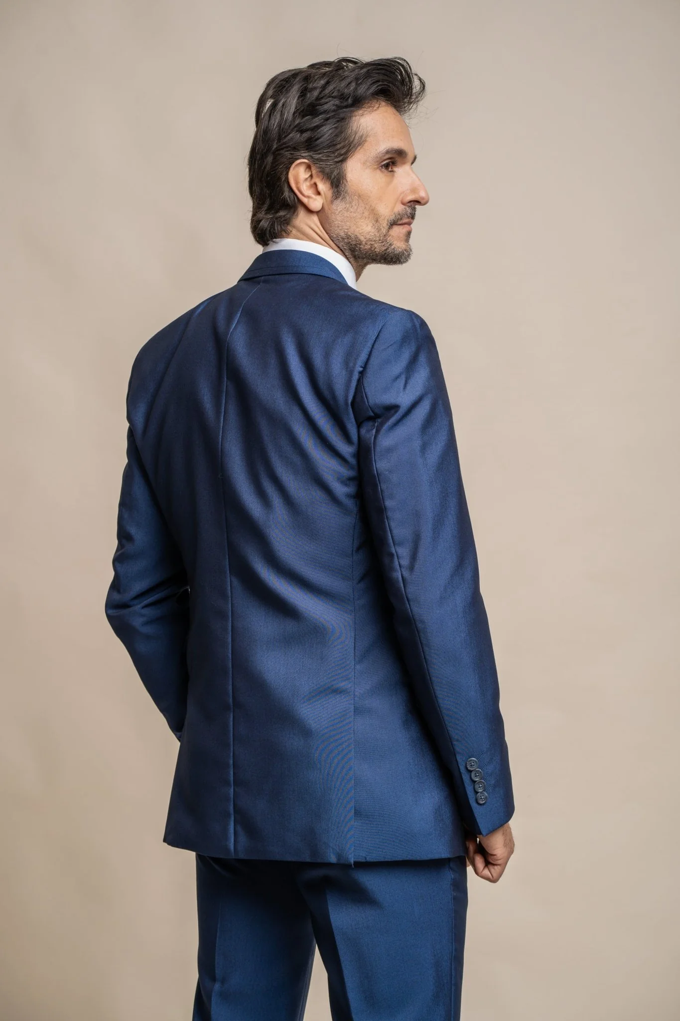 Ford Blue Three Piece Suit Short - Image 10