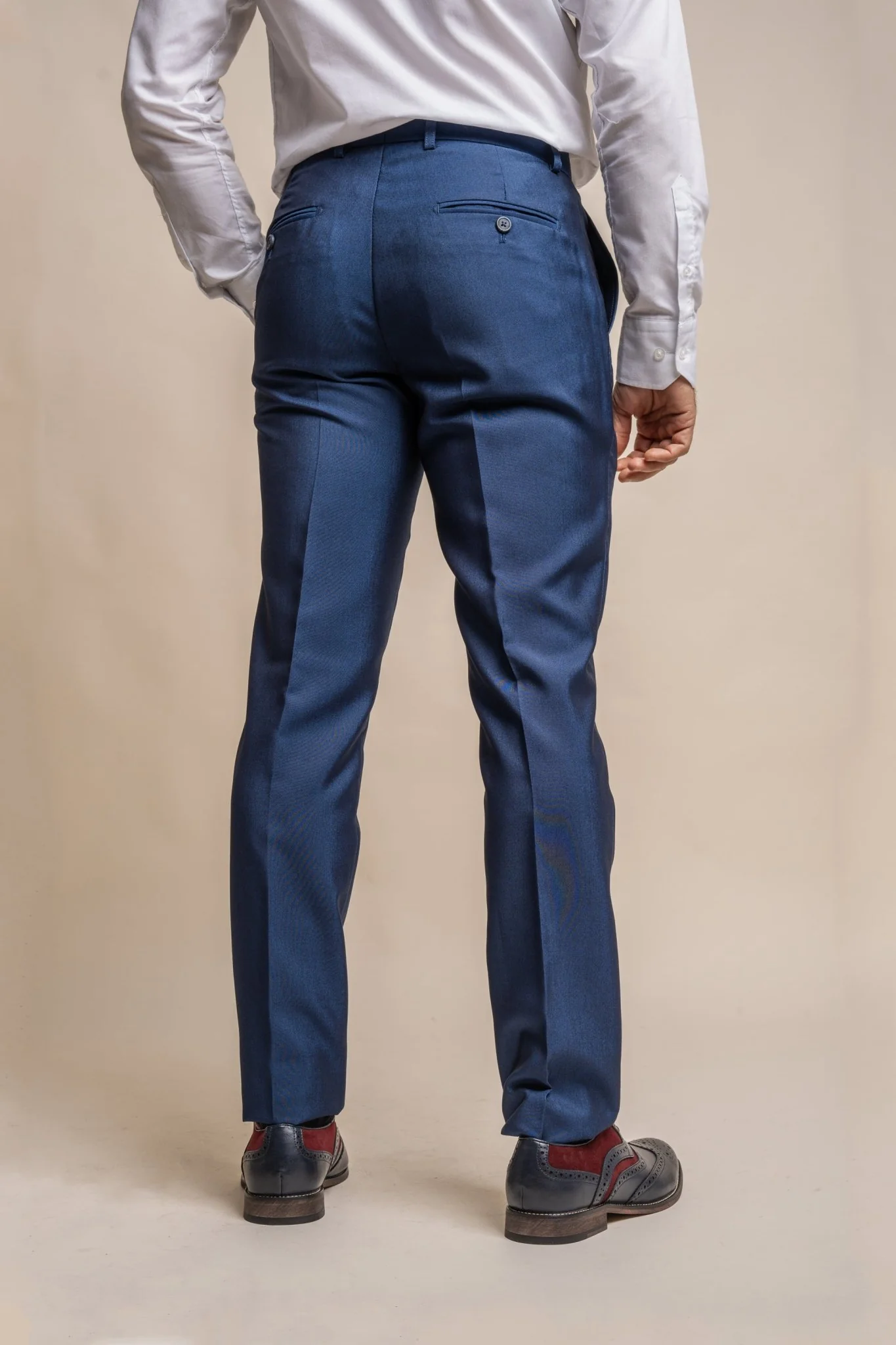 Ford Blue Three Piece Suit Short - Image 9