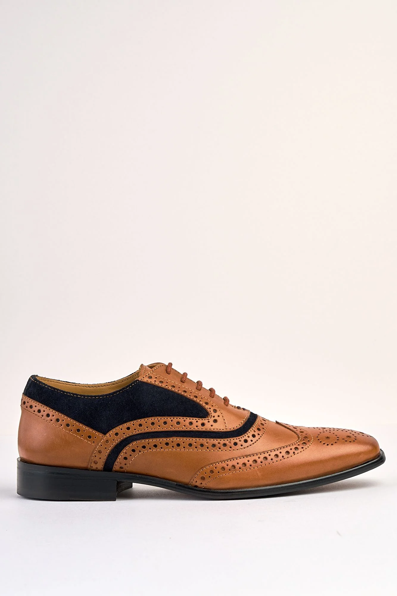 Gianni Tan Navy Brouge - Image 3