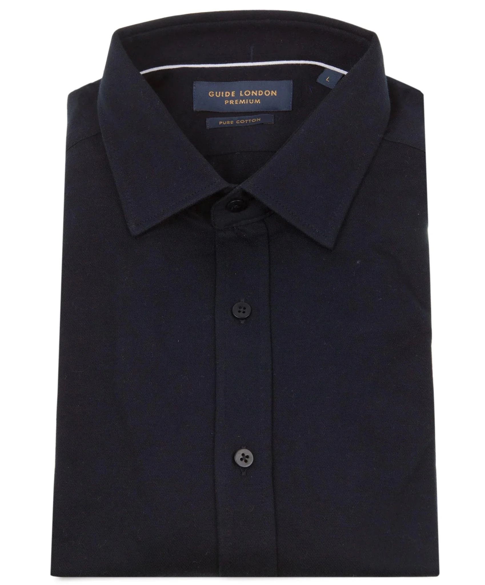 Long Sleeve Piquet Jersey Shirt - Image 3