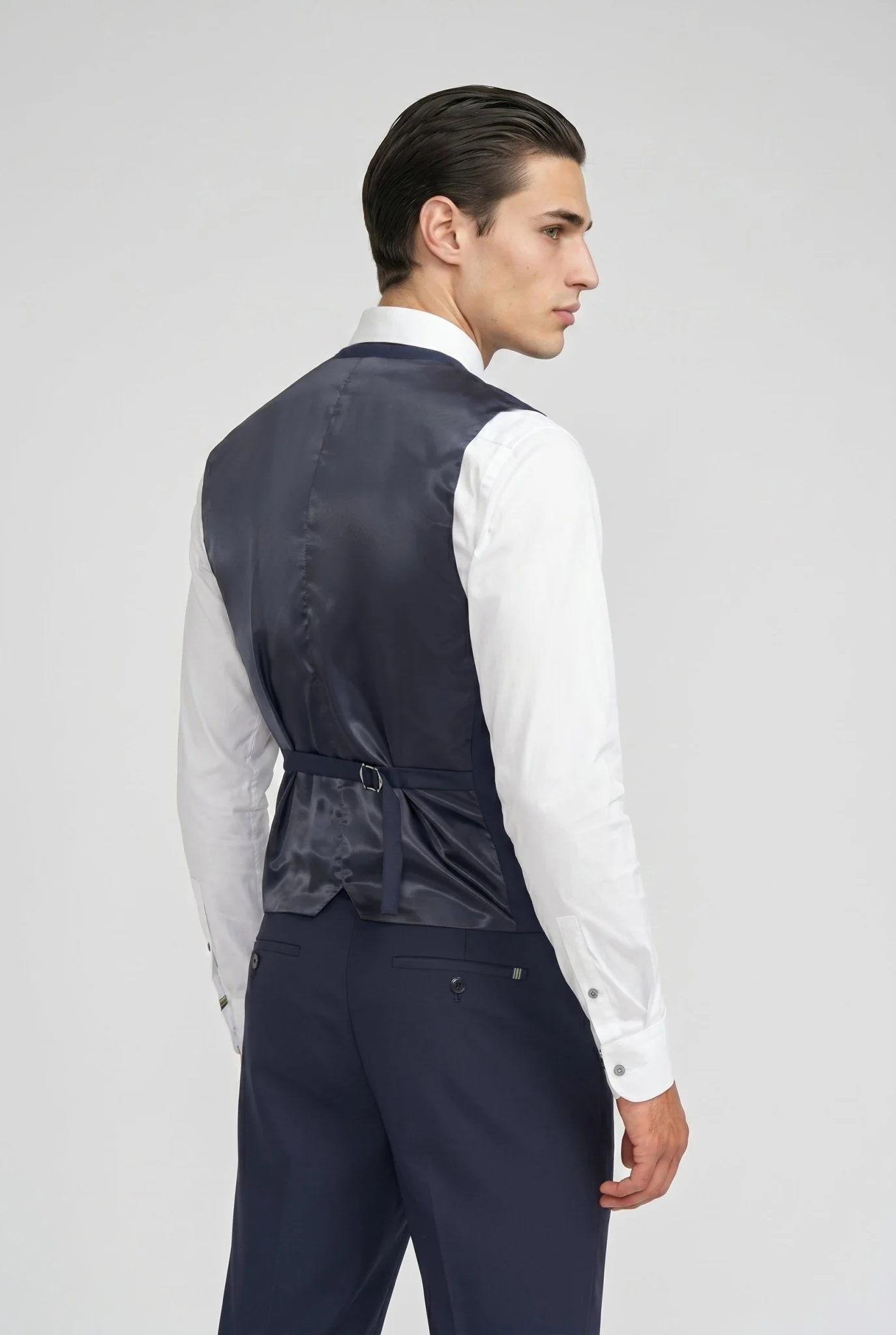 Malibu Navy Three Piece Suit - Image 10