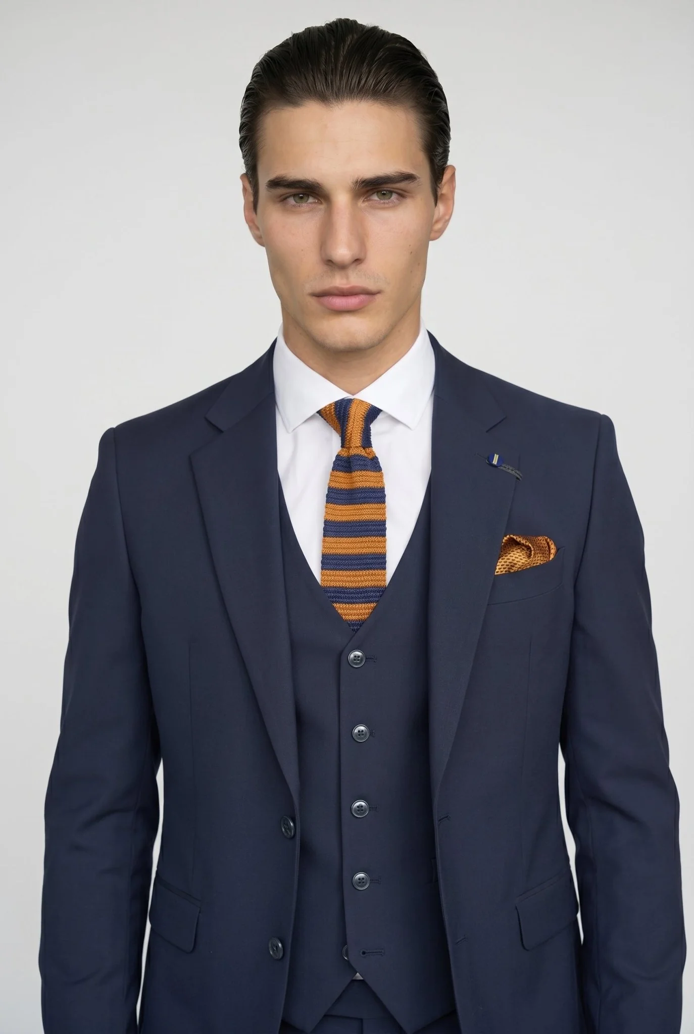 Malibu Navy Three Piece Suit - Image 5