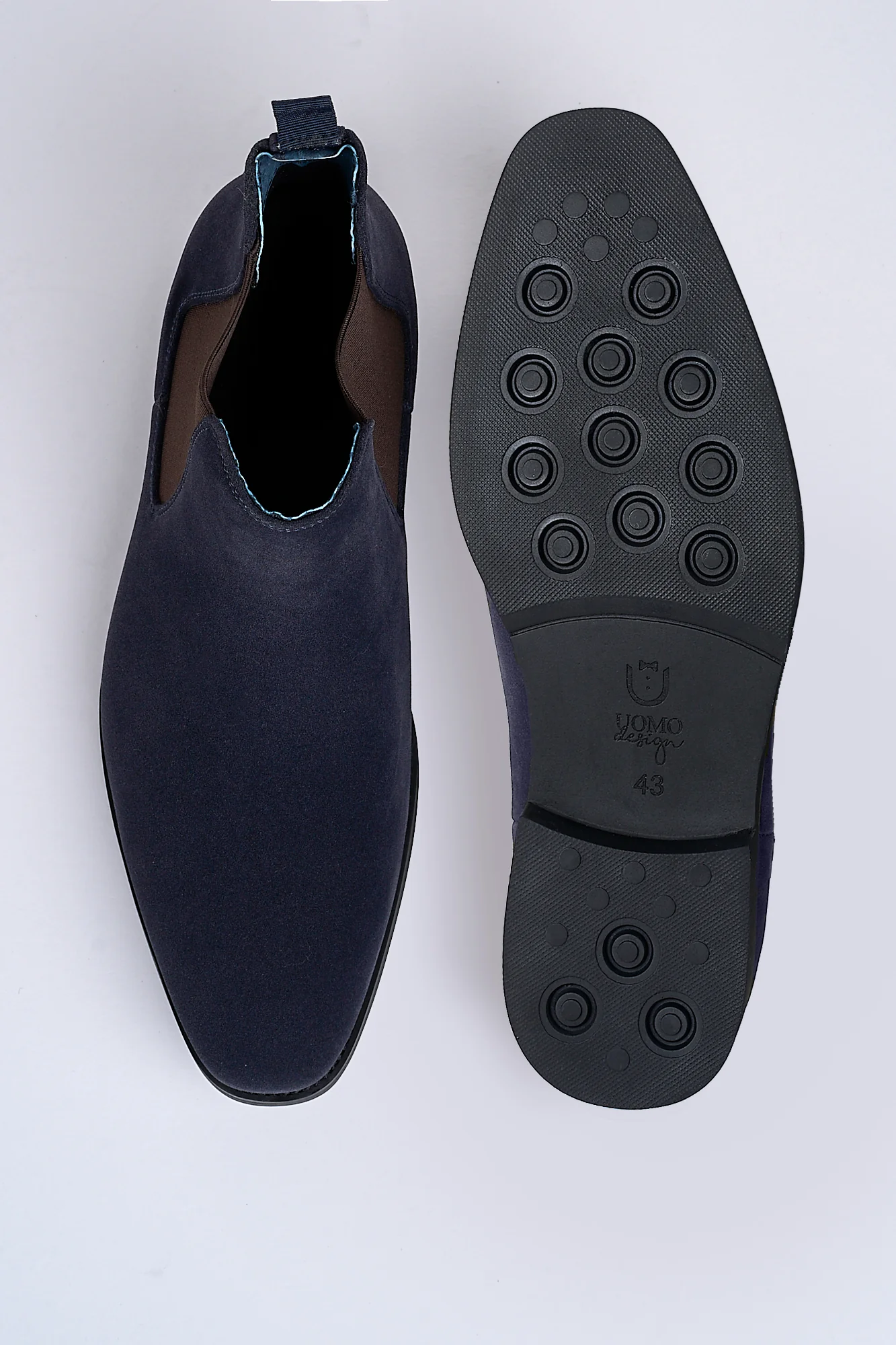 Montieri Suede Chelsea Boot – Marine Blue - Image 5