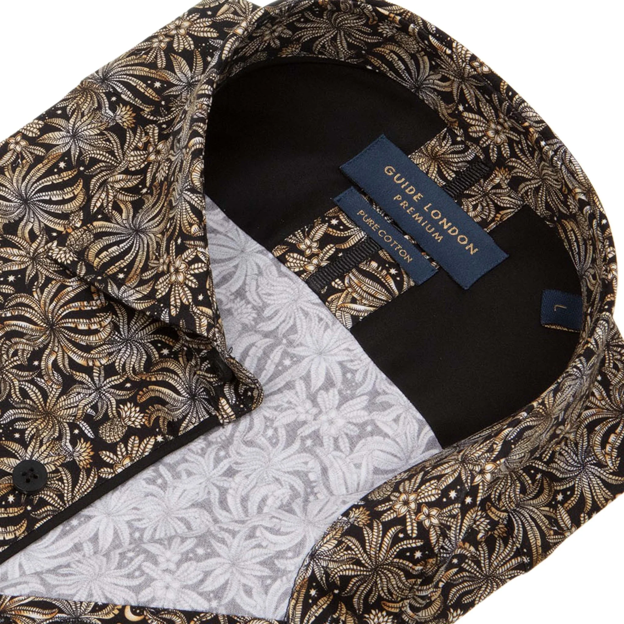 Floral Long Sleeve Cotton Shirt - Image 2