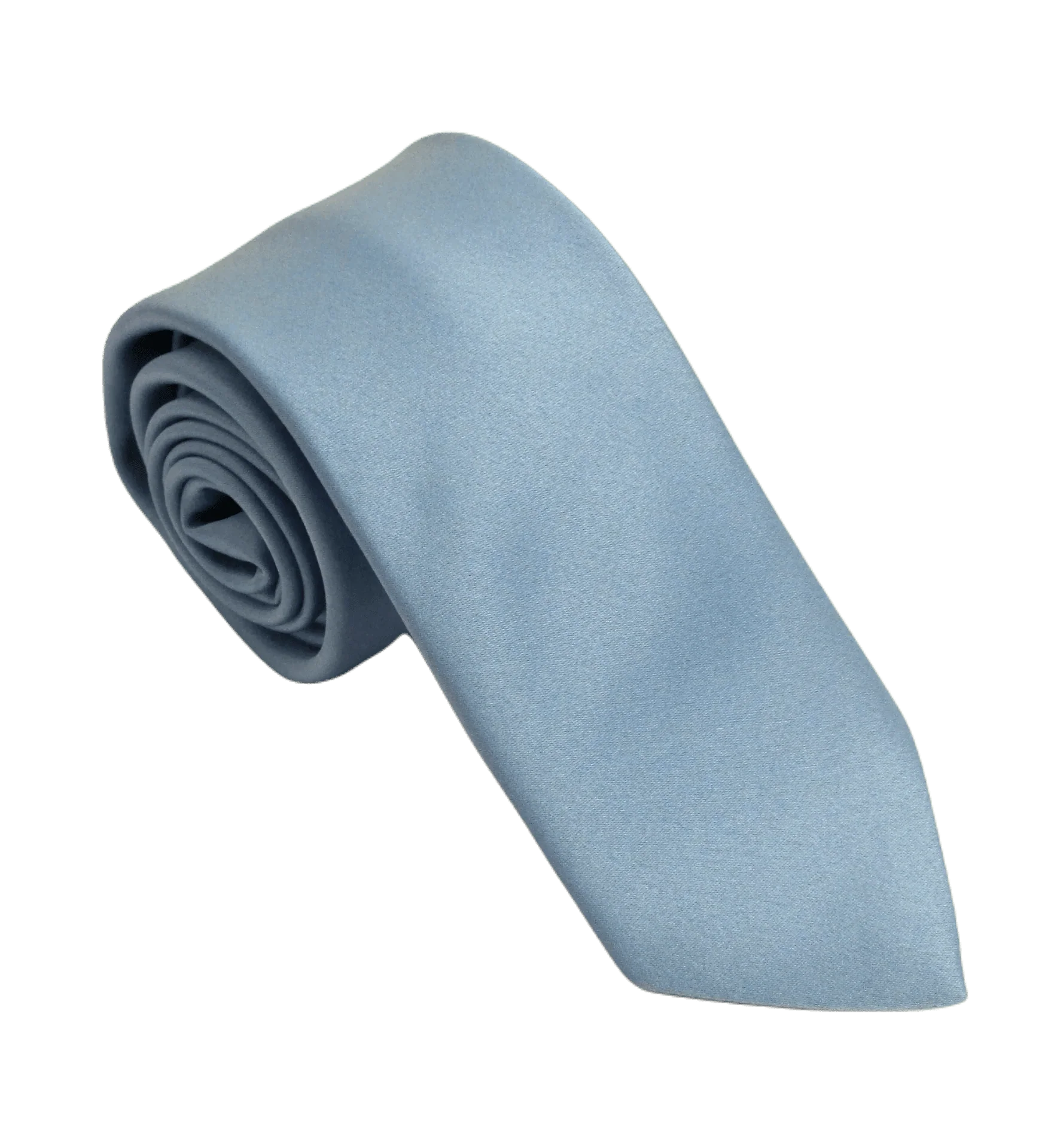 Cornflower Satin Wedding Tie