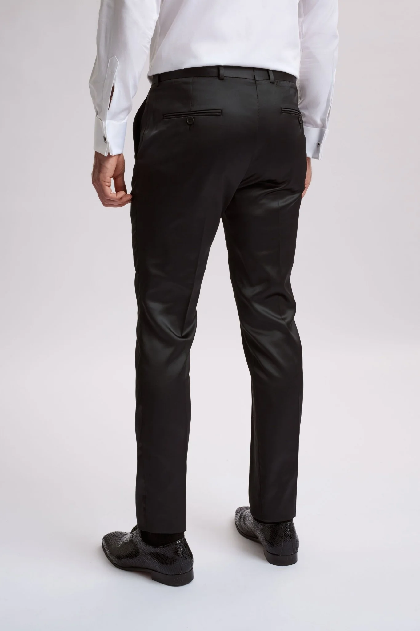 Santoro Milan's Paisley Three Piece  Brocade Olive Suit - Image 9