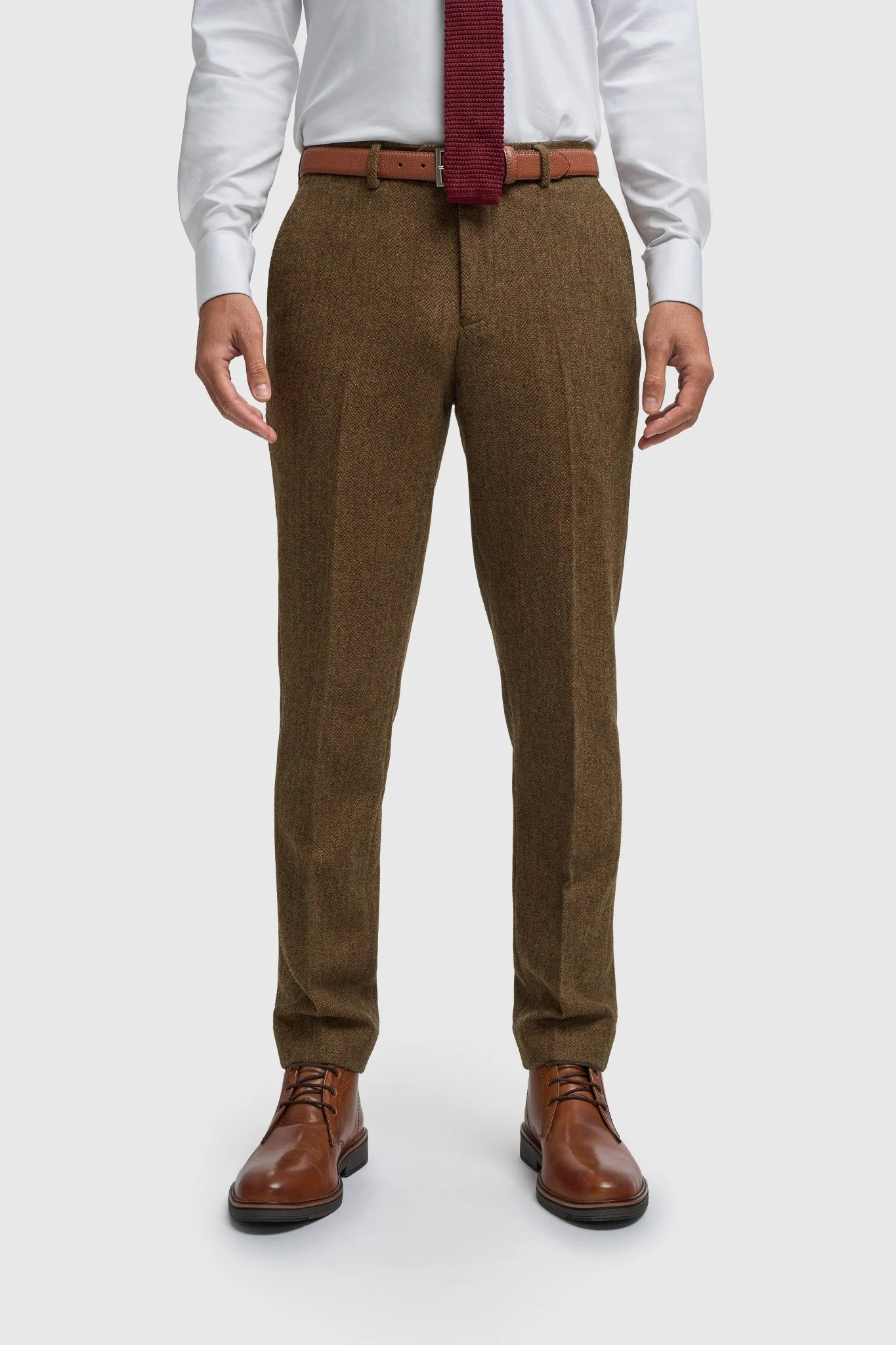 Thomas Brown Tweed Three Piece Suit - Image 5