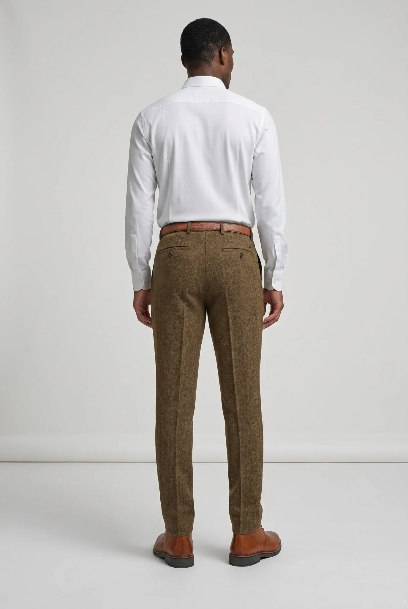 Thomas Brown Tweed Three Piece Suit - Image 6