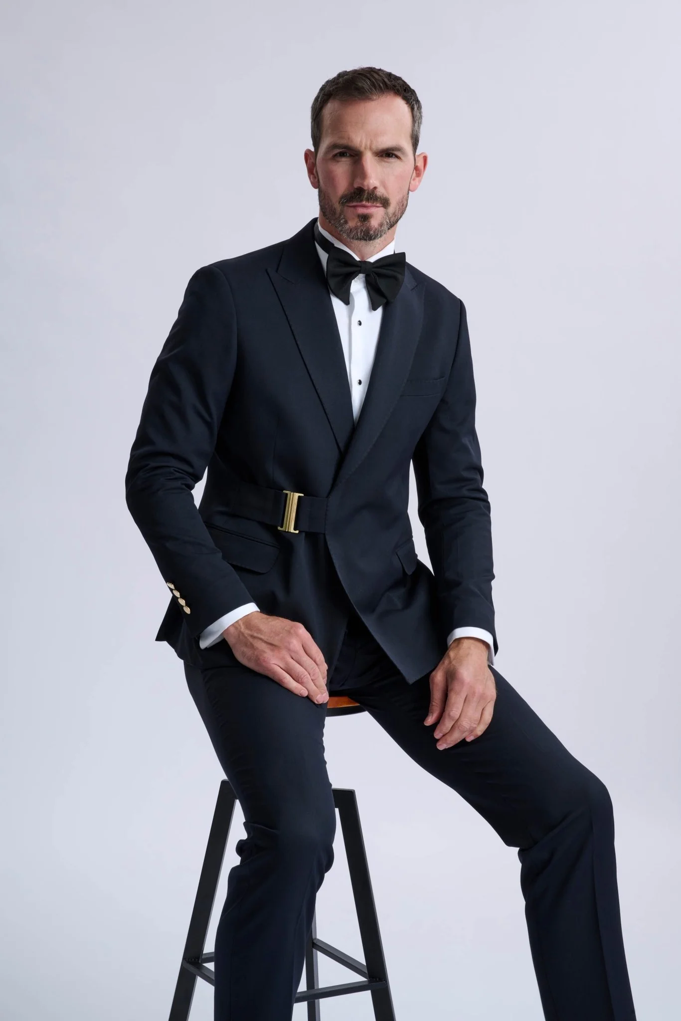Tozzi 2 Piece Navy Tuxedo - Image 8